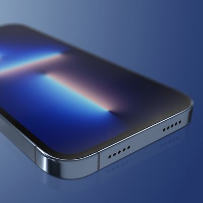 iP14 Lightning Portless Feature blue