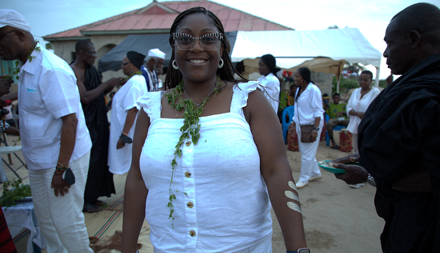 Tapestry Experience -Fiankra ceremony