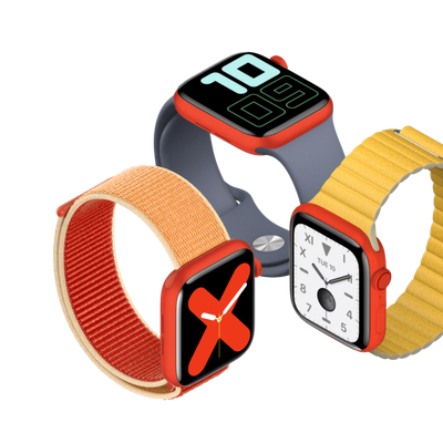 RED Apple Watch TRANS